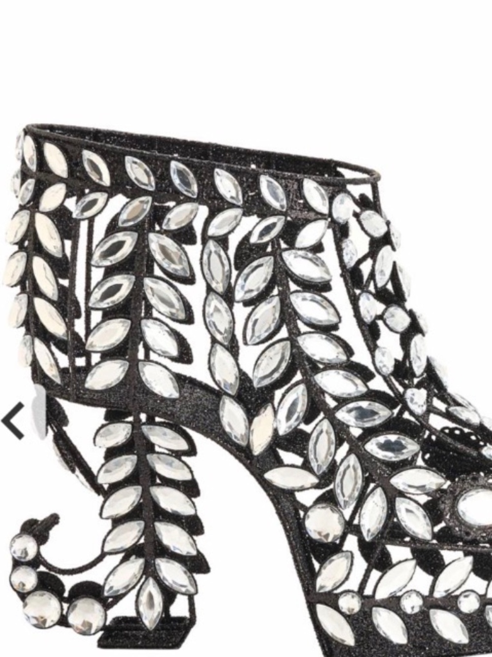 August & Leo Jeweled Witch Boot